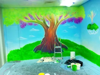 Funky planet - magic fairy tree progress