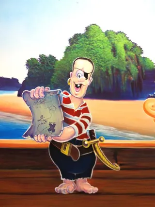 Lets play - pirate treasure map