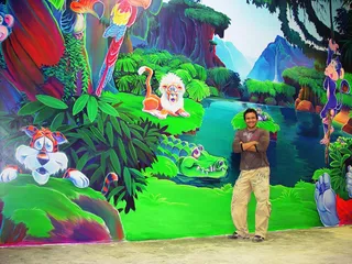 Mosman rascals playcentre - mural finished